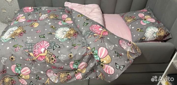 Постельное белье 1.5 спальное новое