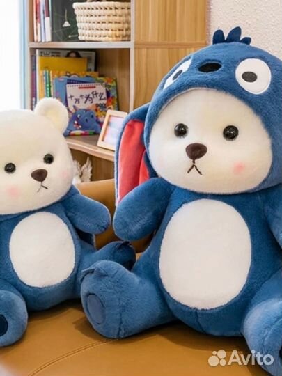 Мишка стич 50см предзаказ к новому году