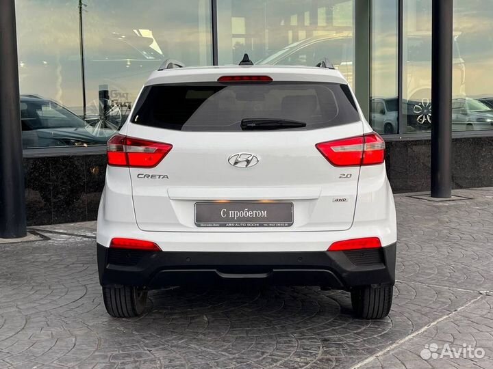 Hyundai Creta 2.0 AT, 2017, 135 221 км