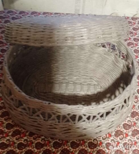 Корзина плетеная