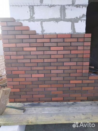 Волгабрик тестовый кирпич баварская кладка