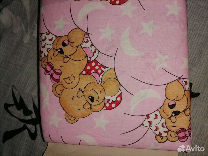 Детское постельное бязь