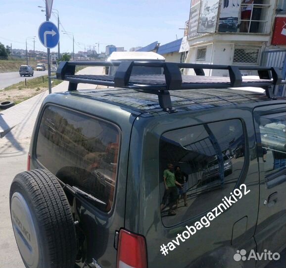 Багажник экспедиционный на Suzuki Jimny сетка