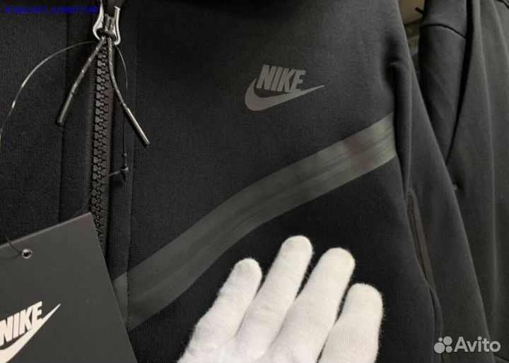 Зип худи Nike Tech Fleece (Арт.18623)