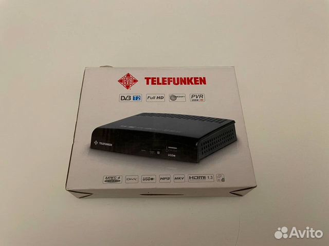 Приставка Telefunken TF-dvbt203 купить в Москве | Электроника | Авито
