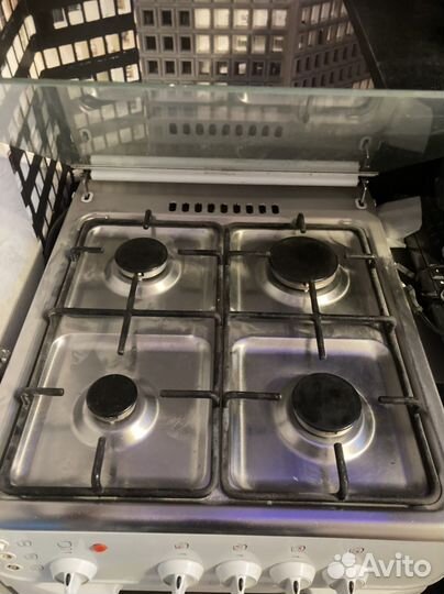Газовая плита бу 4 комфорки