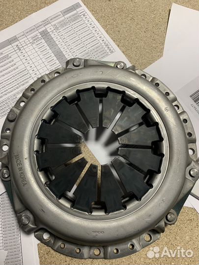 Корзина сцепления Aveo 1.4 lachetti 1.4 f14D3