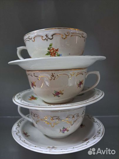 Чайные пары, молочники, сервиз