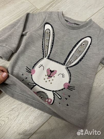 Пакет одежды на девочку 74-80