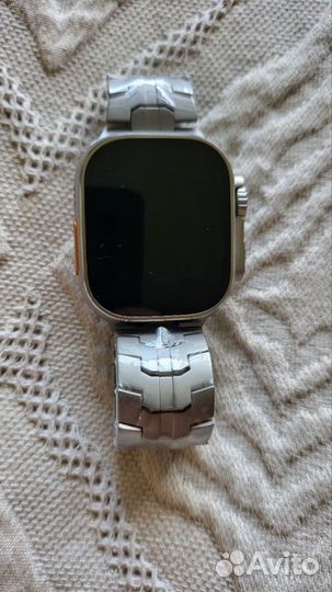 Титановый браслет для apple watch ultra и samsung