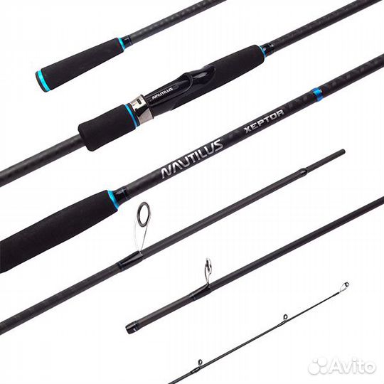 Спиннинг Nautilus Xeptor xprs-822MH 250см 12-42гр