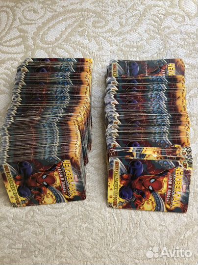 Карточки человек паук