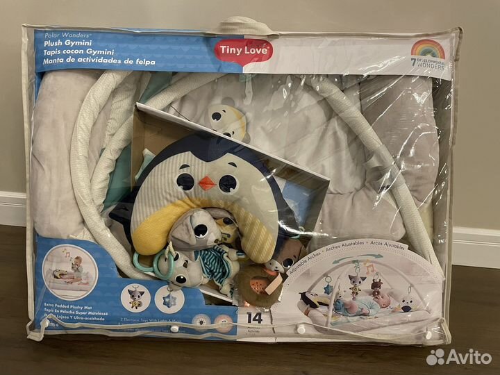 Развивающий коврик tiny love полярная сказка