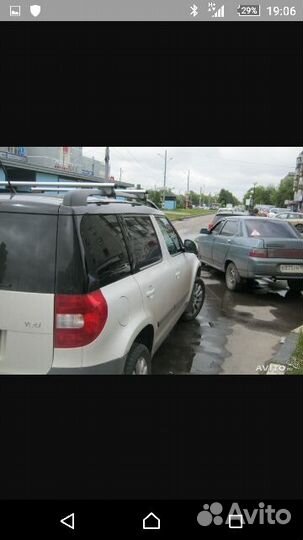 Skoda Yeti багажник на крышу