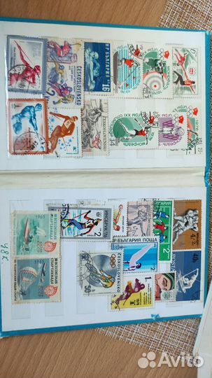 Марки и спичечные наклейки