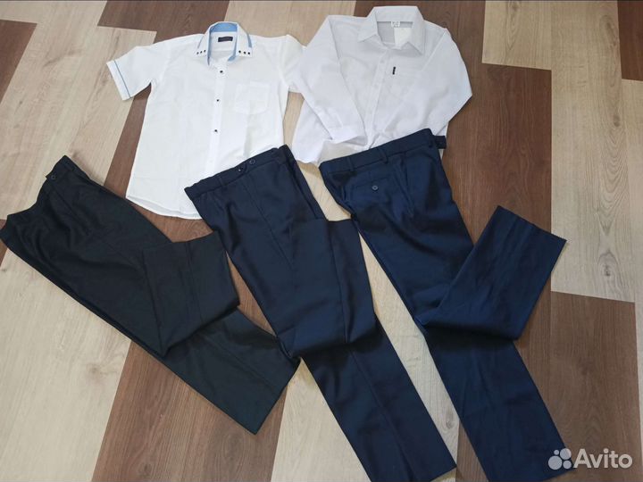 Брюки / рубашки к школе 134, 140, 146, 152 новые