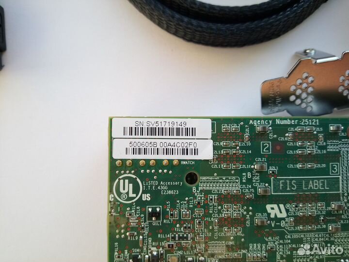 Raid Контроллеры LSI SAS 9260-8i с акб и кабелями