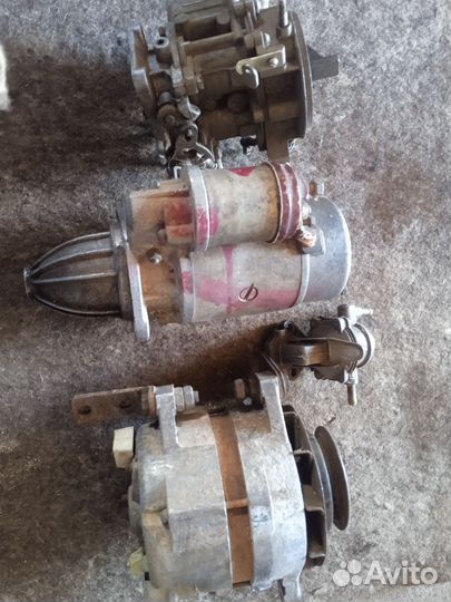 Навесное оборудование двигателя москвич 412