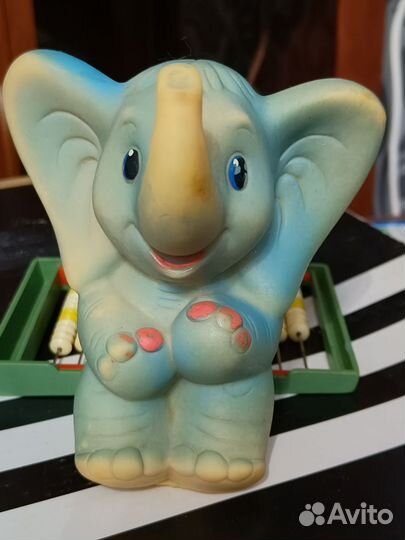 Резиновые игрушки СССР