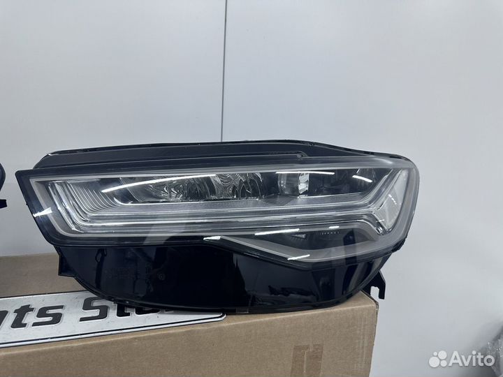 Комплект фар Audi A6 C7 LED с блоками рестайлинг