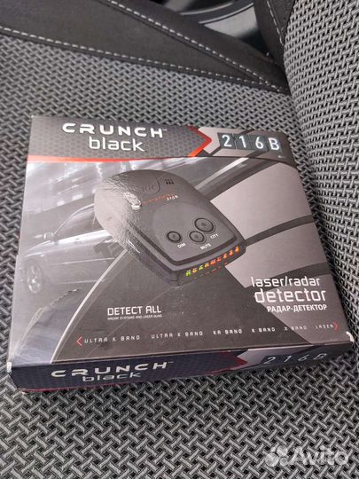 Радар детектор Crunch 216b