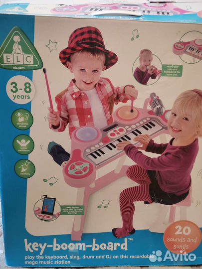Пианино детское с микрофоном