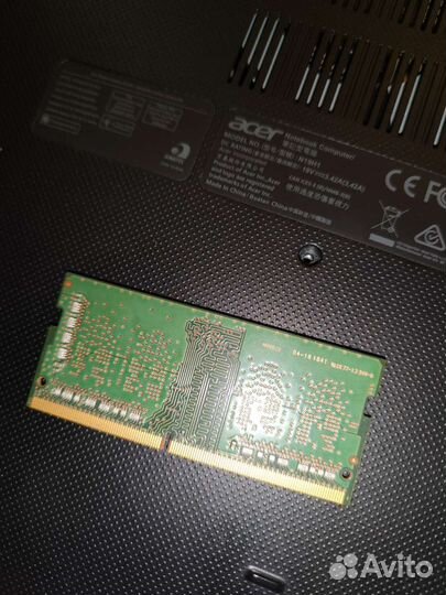Оперативная память Samsung ddr4 для ноутбука 4 gb