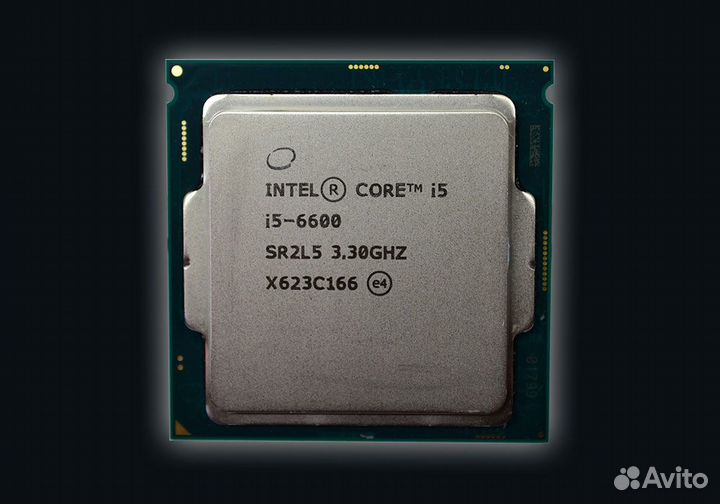Intel Core i5-6600 socket 1151, 4 ядра, 3.3 ггц
