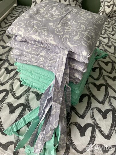 Бортики в кроватку