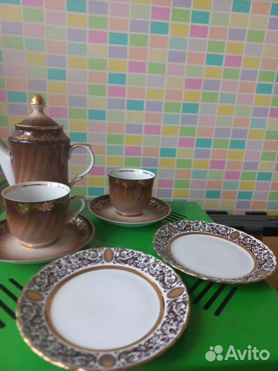 Кофейный сервиз СССР рига