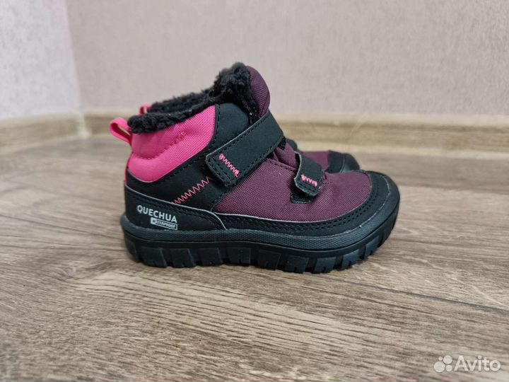 Ботинки демисезонные для девочки Quechua 24