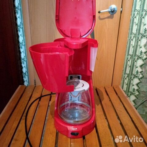 Кофеварка Bosch tka3a034, капельная, красная