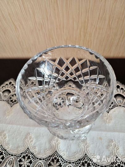 Ваза хрустальная bohemia
