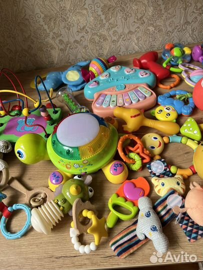 Погремушки игрушки пакетом