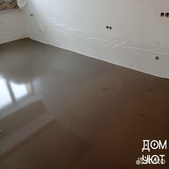 Наливной пол, стяжка пола