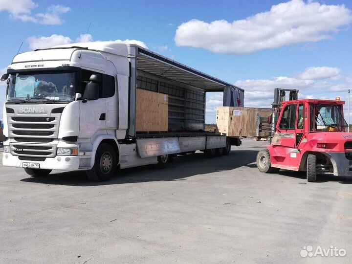 Грузоперевозки в Луганск Фура 20т