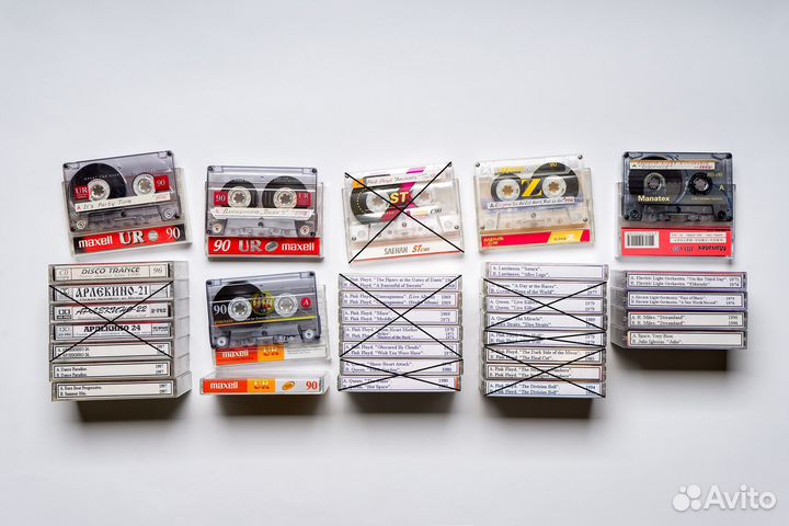 Кассеты SKC, Samsung, Maxell, Saehan, Manatex