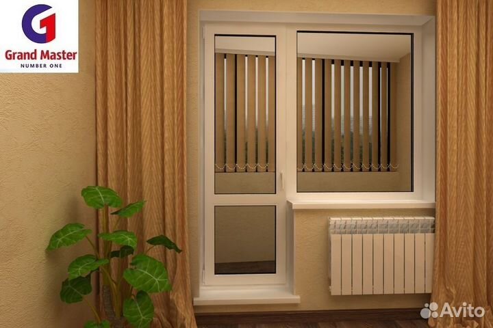 Балконный блок пвх