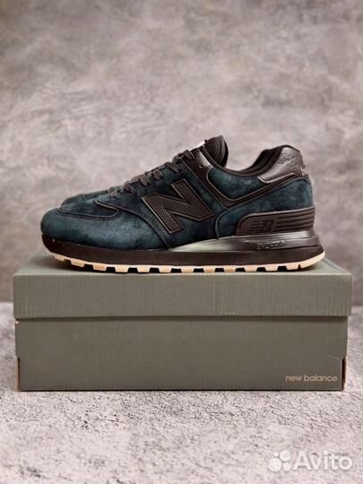 Кроссовки New Balance 574 Stone Island модные