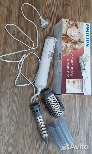 Фен-щетка вращающаяся в обе стороны philips
