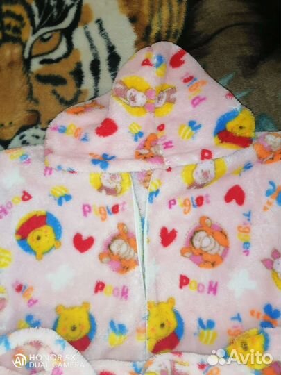 Детский махровый халат