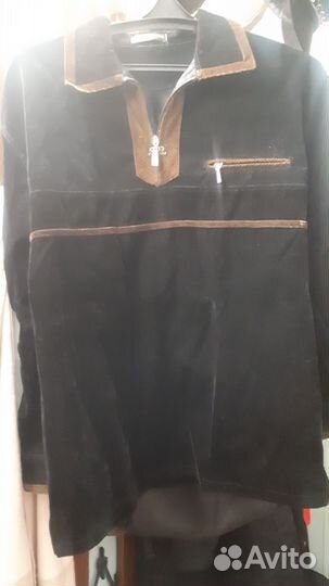 Вельветовая рубашка мужская