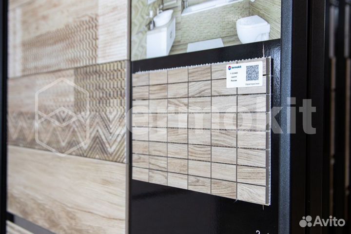 Керамическая плитка Laparet Amber мозаичный микс MM60065 декор 20х60