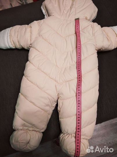 Комбинезон еврозима 68 плюс шлем зайчик в подарок