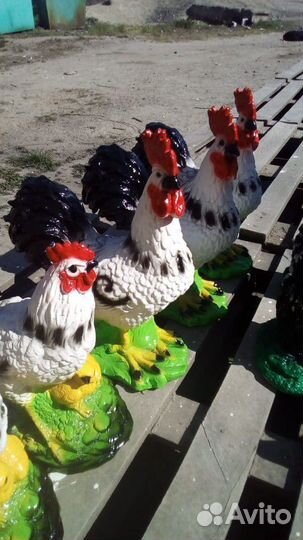 Гипсовые фигуры для сада