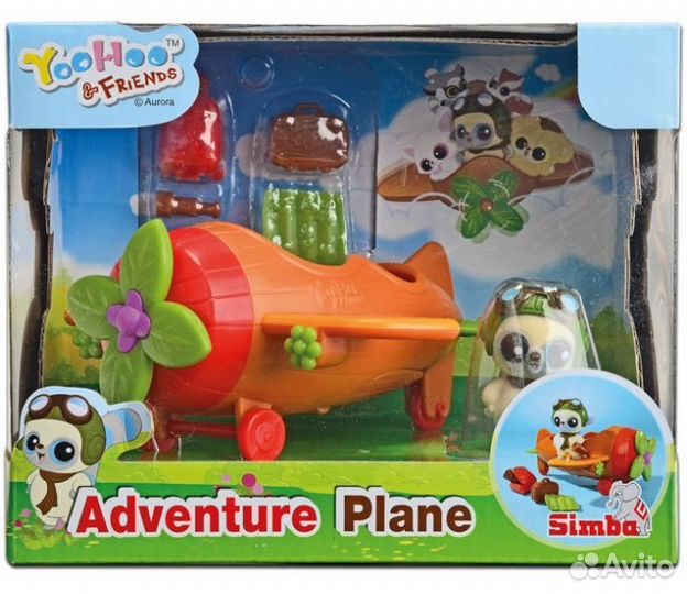 Новый запечатанный набор Юху на самолете