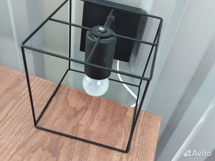 Настенный светильник бра в стиле лофт