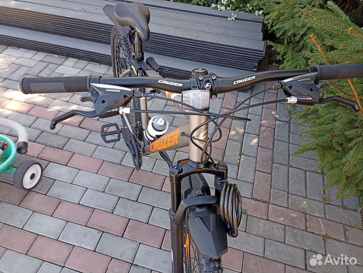 Новый велосипед cruzer 27.5 колеса,24 скорости