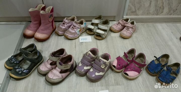 Детская обувь для девочек 22-26 размер