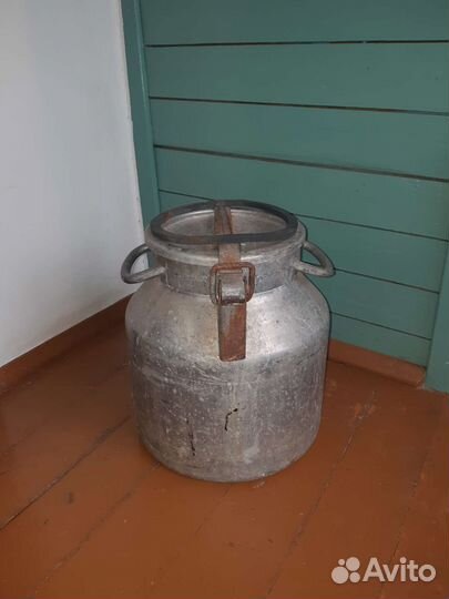 Аллюминиевая фляга 25л, кастрюля 30л, таз, СССР